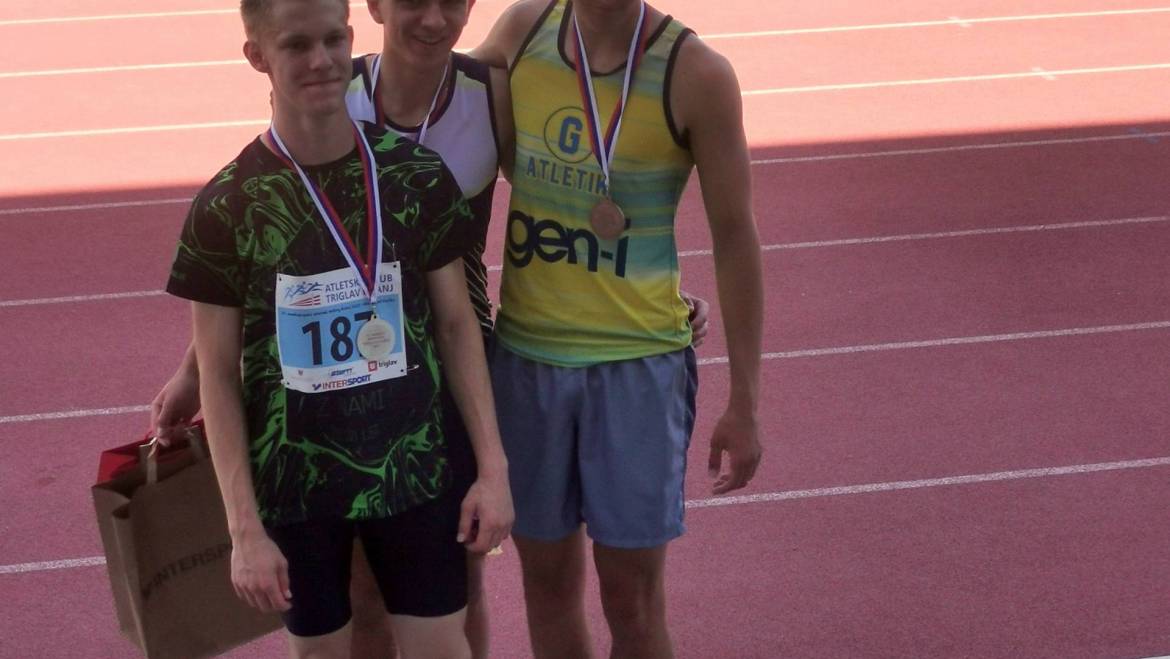 JAN JURHAR OSVOJIL 2. MESTO NA MEDNARODNEM ATLETSKEM MITINGU MLADIH