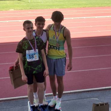 JAN JURHAR OSVOJIL 2. MESTO NA MEDNARODNEM ATLETSKEM MITINGU MLADIH